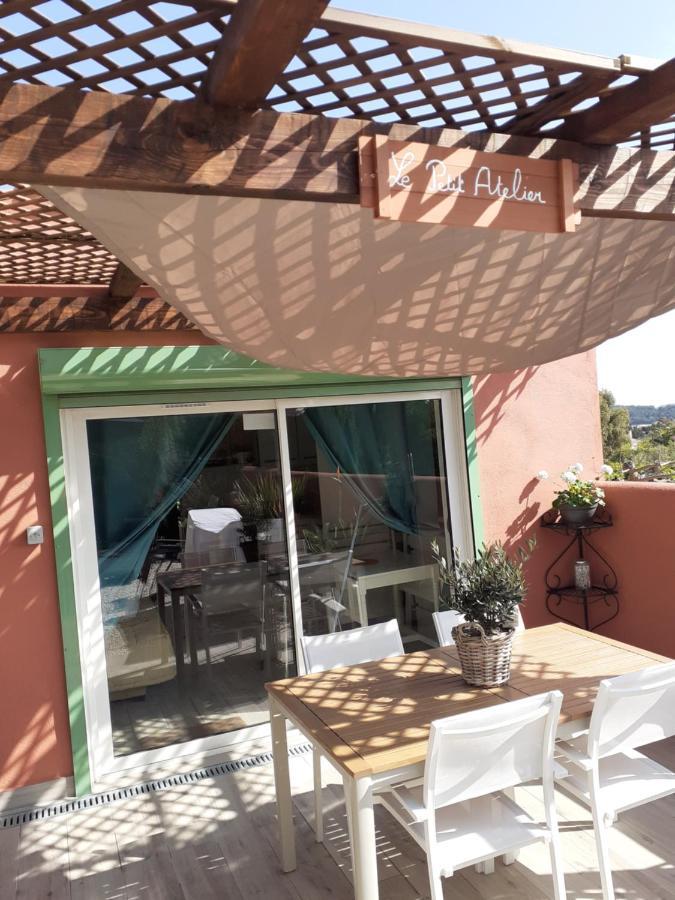 Le Petit Atelier Villa Bormes-les-Mimosas Bagian luar foto